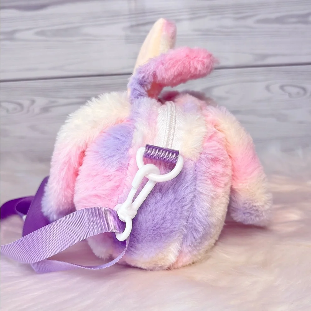 Pastel Labubu‎ Plush Crossbody Bag